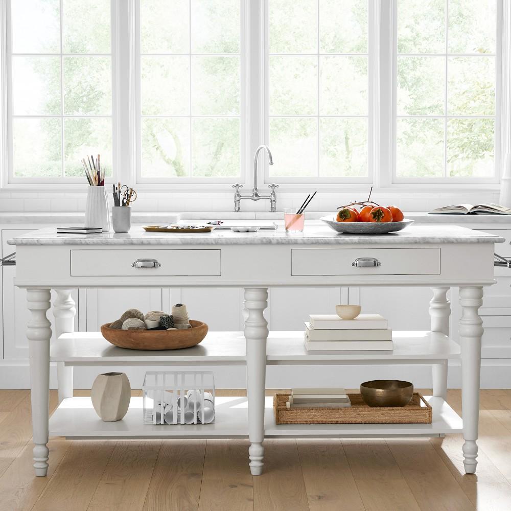 Larkspur Marble Top Kitchen Island Williams Sonoma Australia